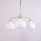 Halo Contemporary Glass Pendant Lamp