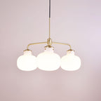 Halo Contemporary Glass Pendant Lamp