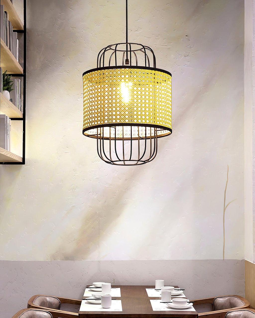Evtheyra Premium Art Rotin Suspension