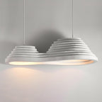Ripple Lustre Suspendu Minimaliste En Résine