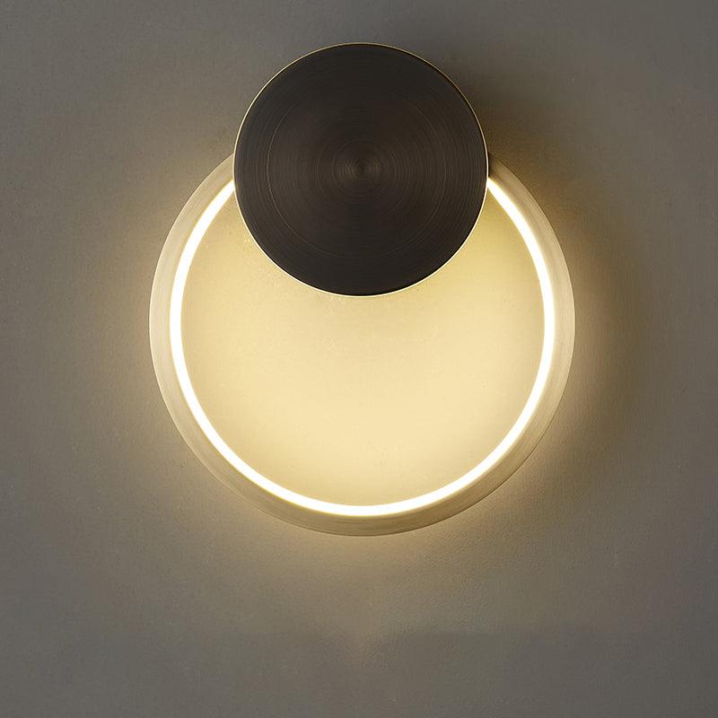 Maisie Applique Murale Moderne Minimaliste LED En Forme D'anneau En Laiton