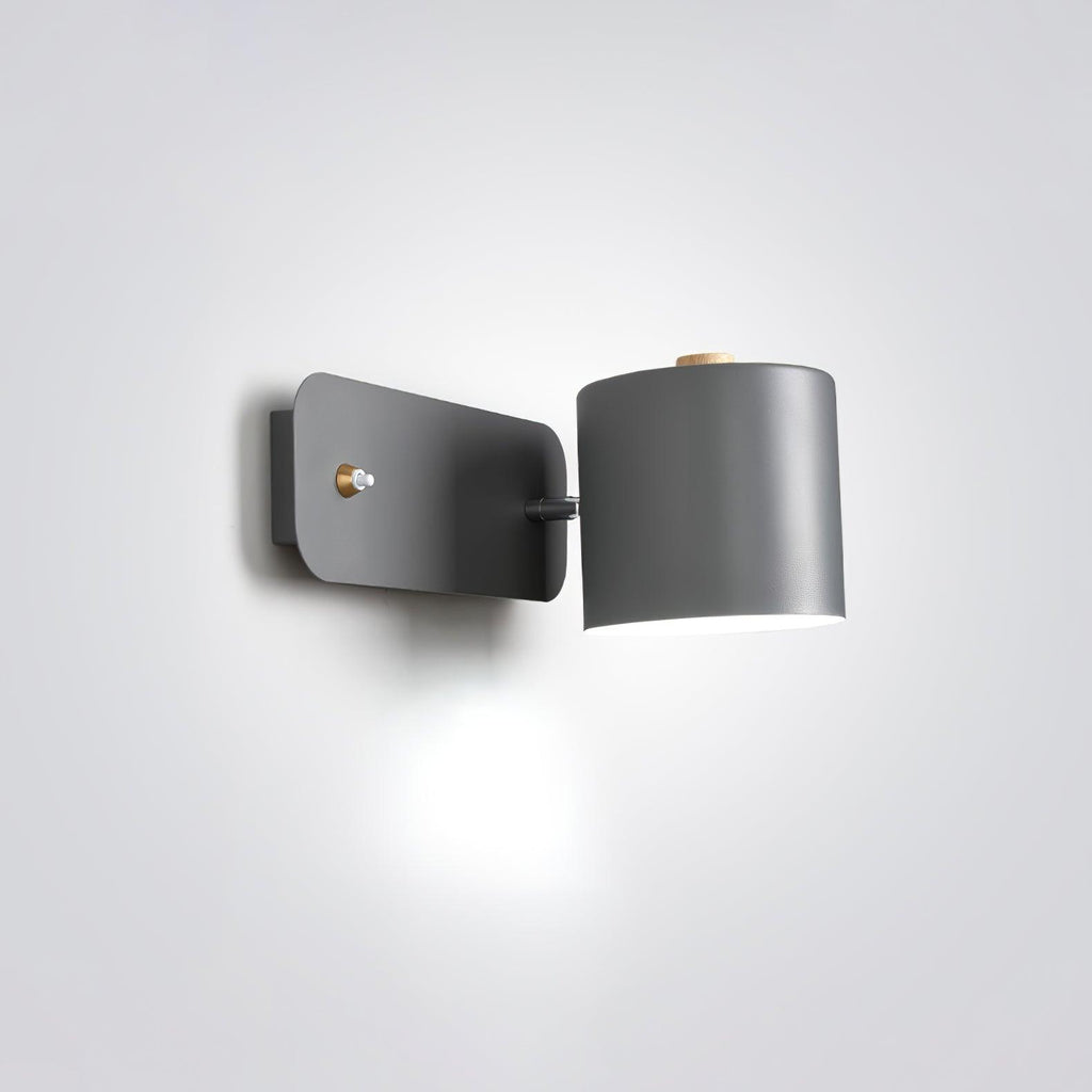 Lustra Applique Murale Cylindrique Rotative