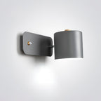 Lustra Applique Murale Cylindrique Rotative