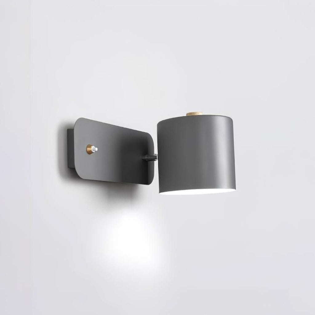 Lustra Applique Murale Cylindrique Rotative