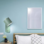Lustra Applique Murale Cylindrique Rotative
