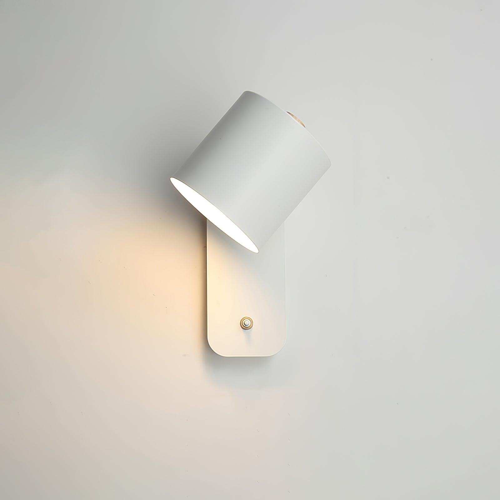 Lustra Applique Murale Cylindrique Rotative