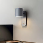 Lustra Applique Murale Cylindrique Rotative