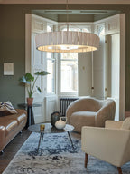 Vaeliora Côtes Céramique Suspension Lumière
