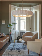 Vaeliora Côtes Céramique Suspension Lumière