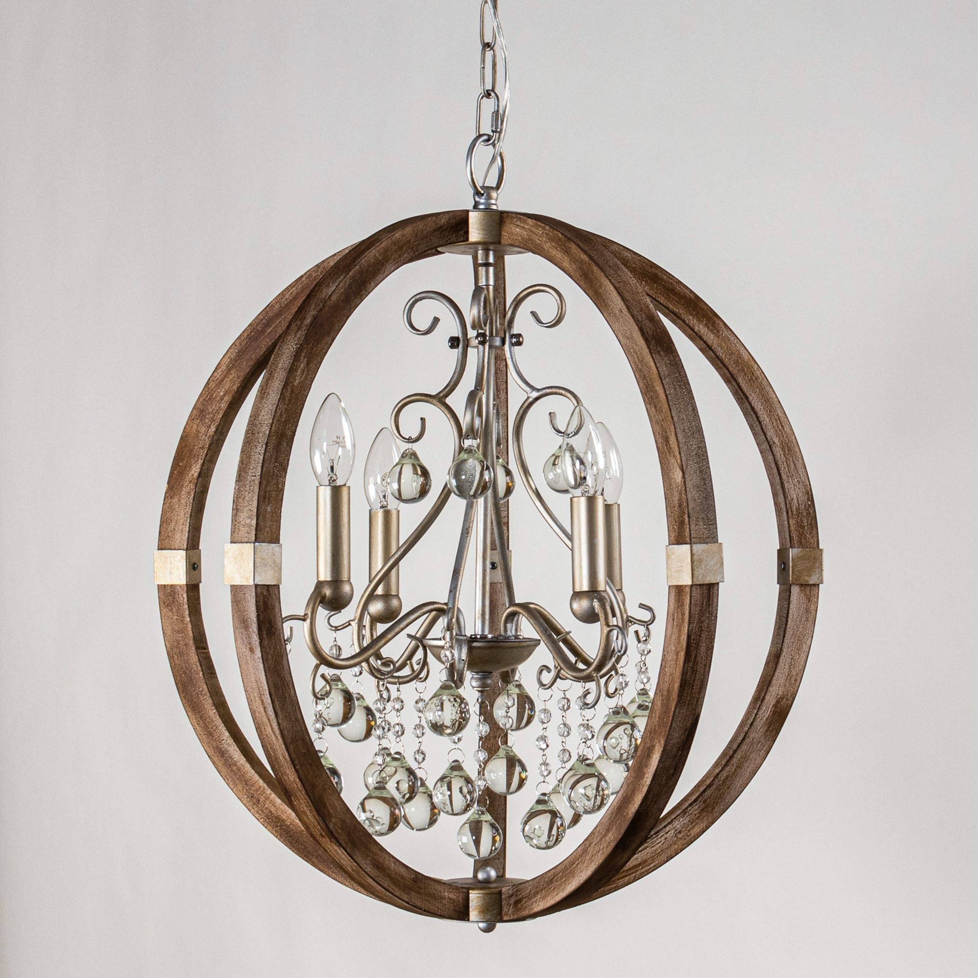 Suspension en bois et métal Oltheyra, élégance premium