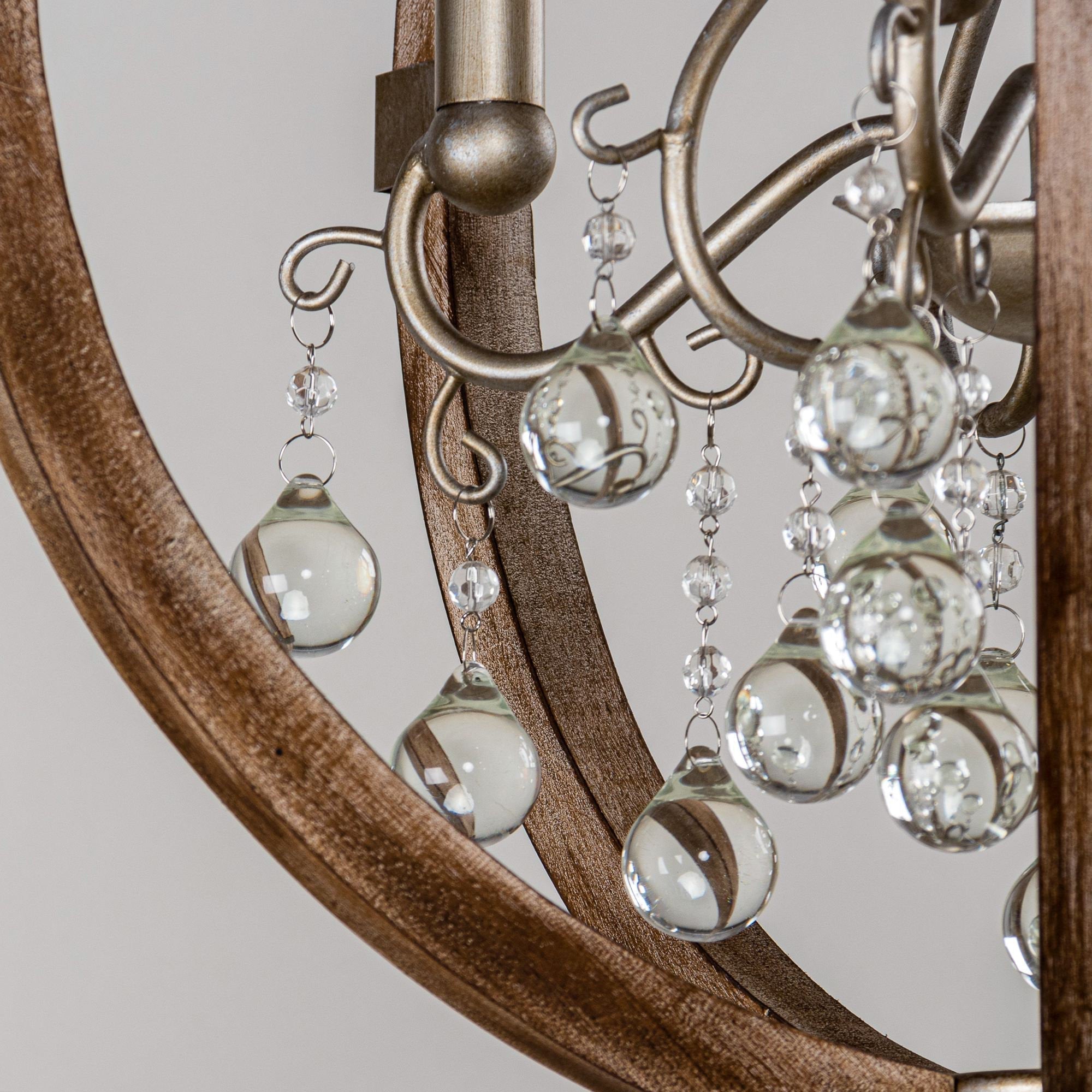 Suspension en bois et métal Oltheyra, élégance premium