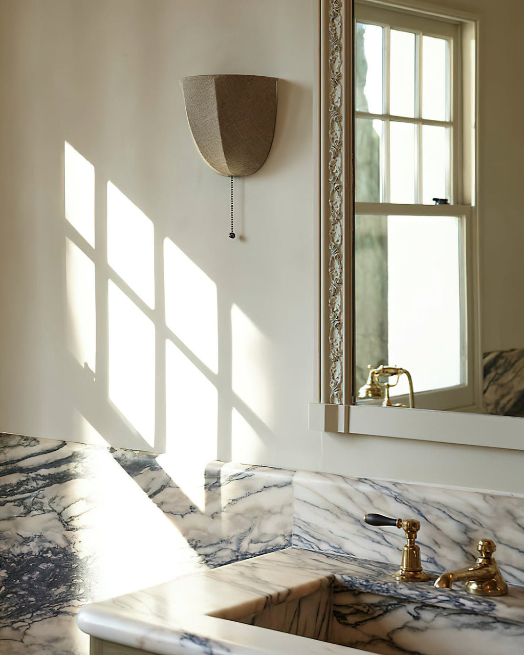 Griswold Applique Murale en Toile de Lin Naturel