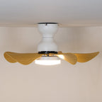 Ventilateur de Plafond Callen en Bois avec Lumière
