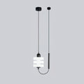 Axis Lampe Suspension Verre Moderne