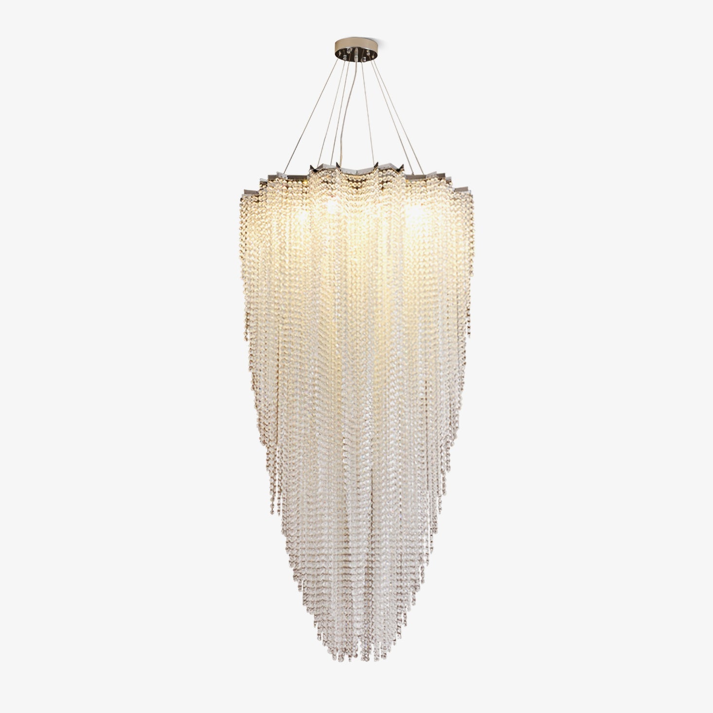Zashayra Crystal Column Lustre
