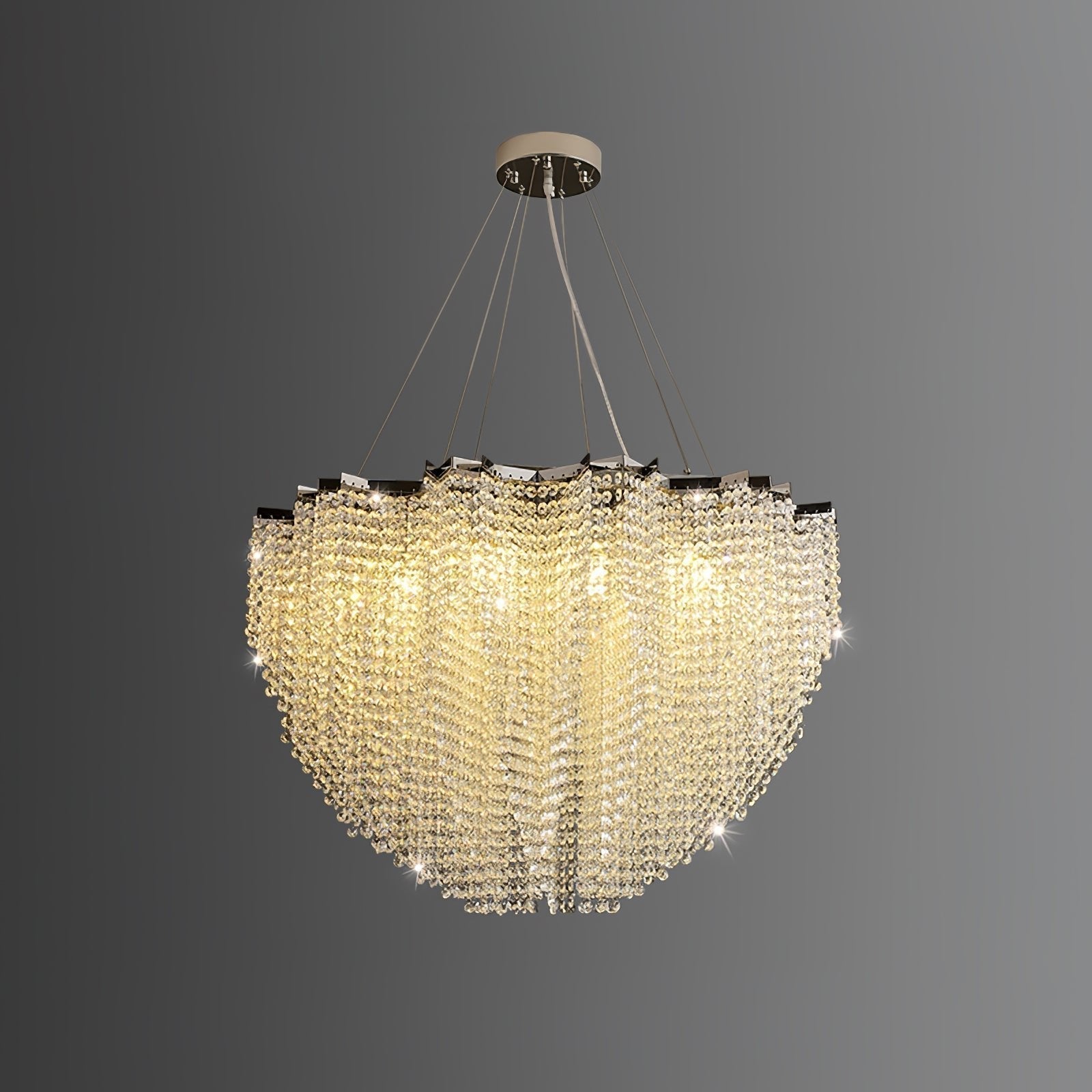 Zashayra Crystal Column Lustre
