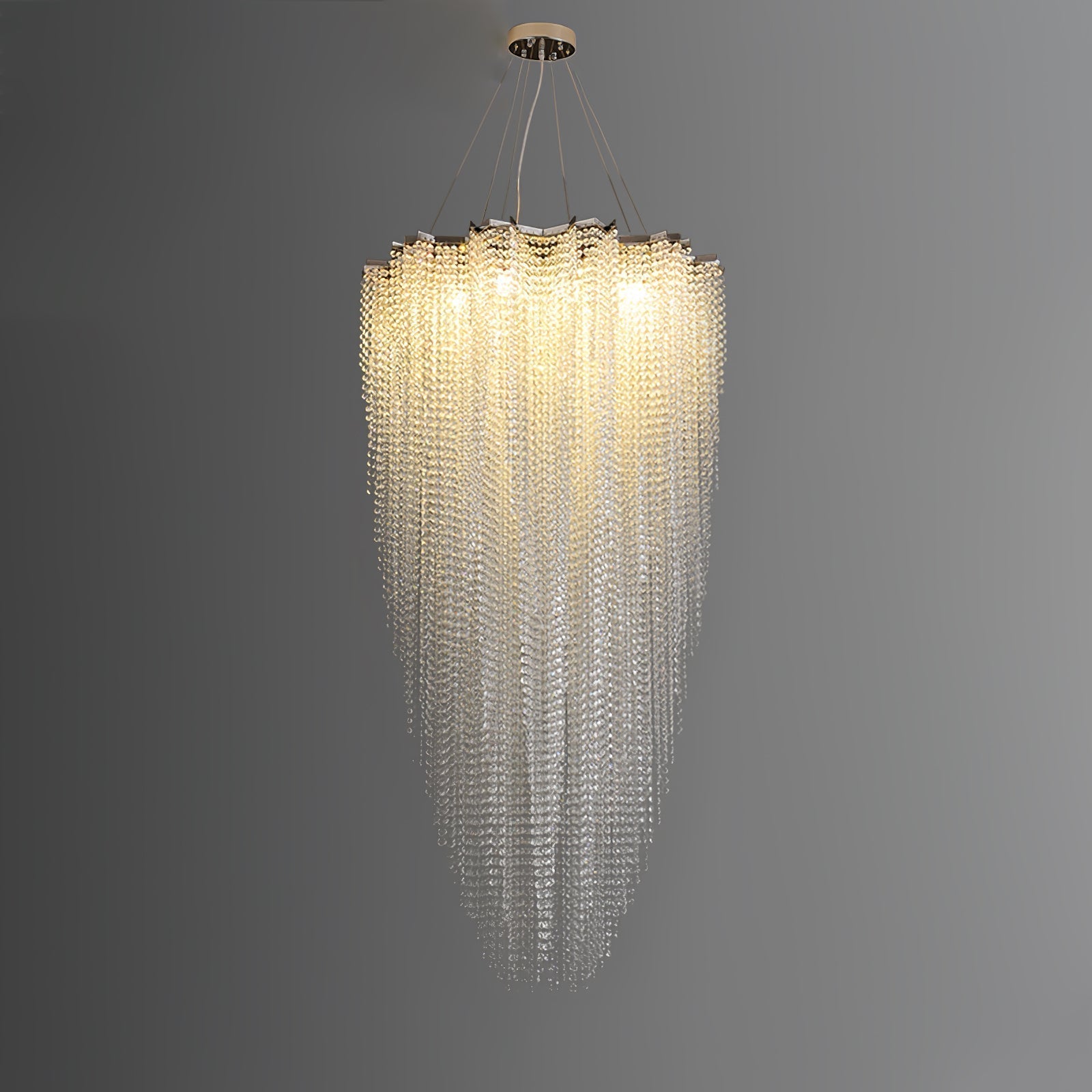 Zashayra Crystal Column Lustre