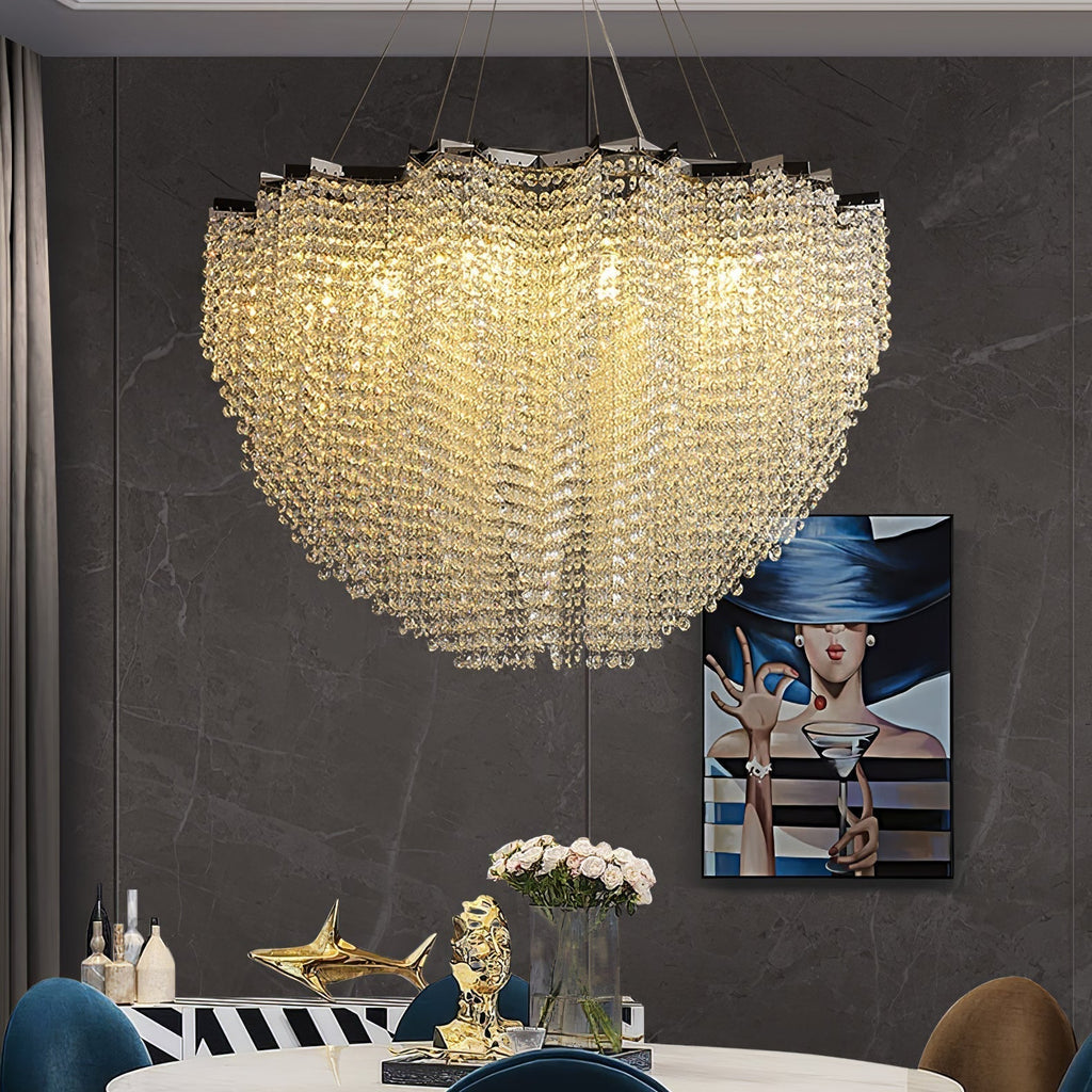 Zashayra Crystal Column Lustre