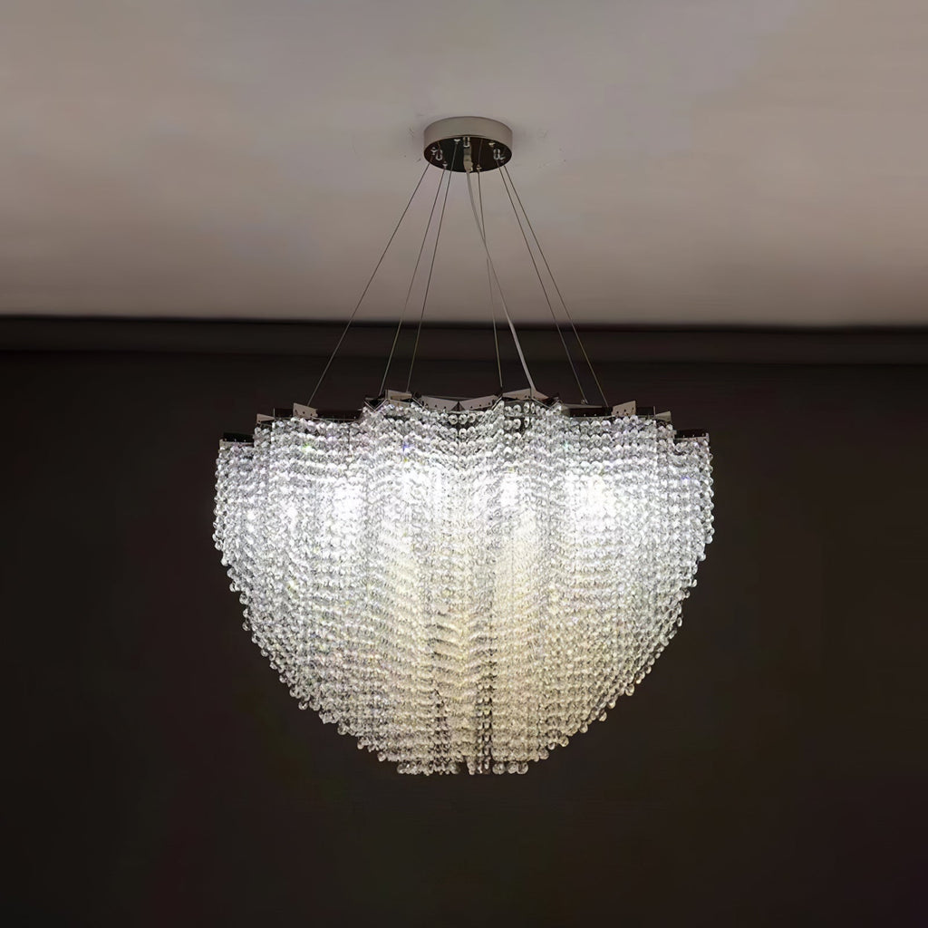 Zashayra Crystal Column Lustre