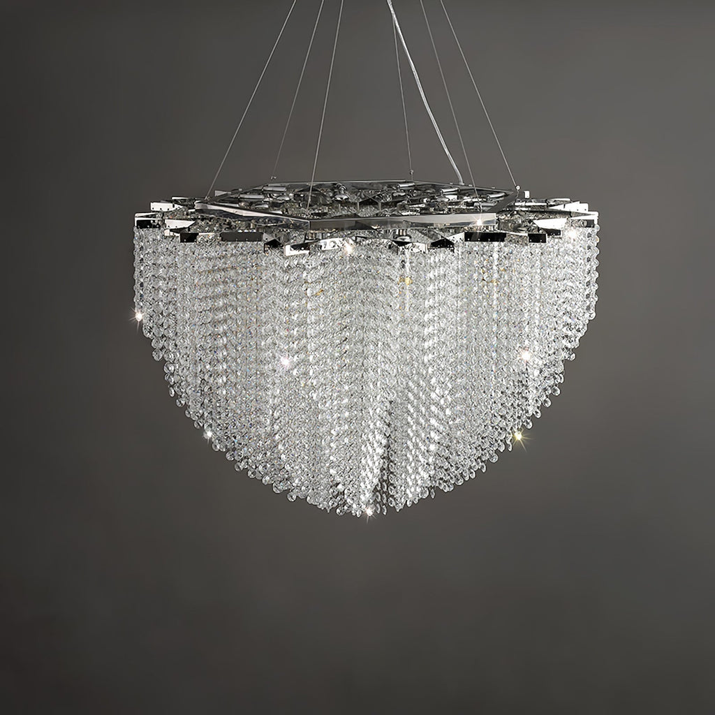 Zashayra Crystal Column Lustre