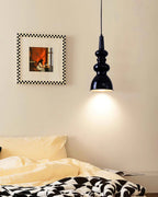 Aurvaror Nordic Art Noir Suspension Lumière