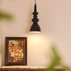 Aurvaror Nordic Art Noir Suspension Lumière