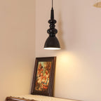 Aurvaror Nordic Art Noir Suspension Lumière