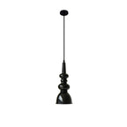 Aurvaror Nordic Art Noir Suspension Lumière
