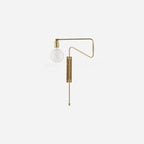 Elsoreth Modern Minimalist Swing Wall Lamp