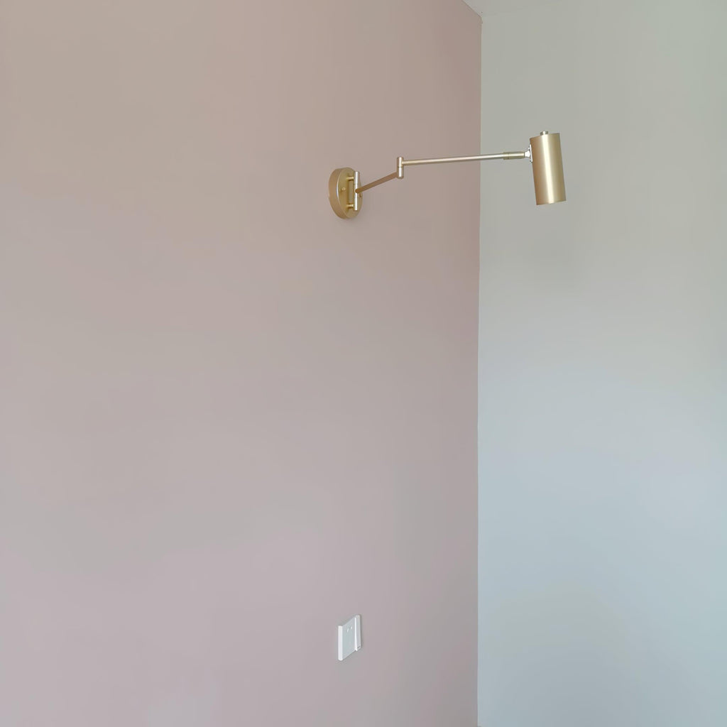 Lustra Applique Murale Laiton Bras Pivotant Réglable