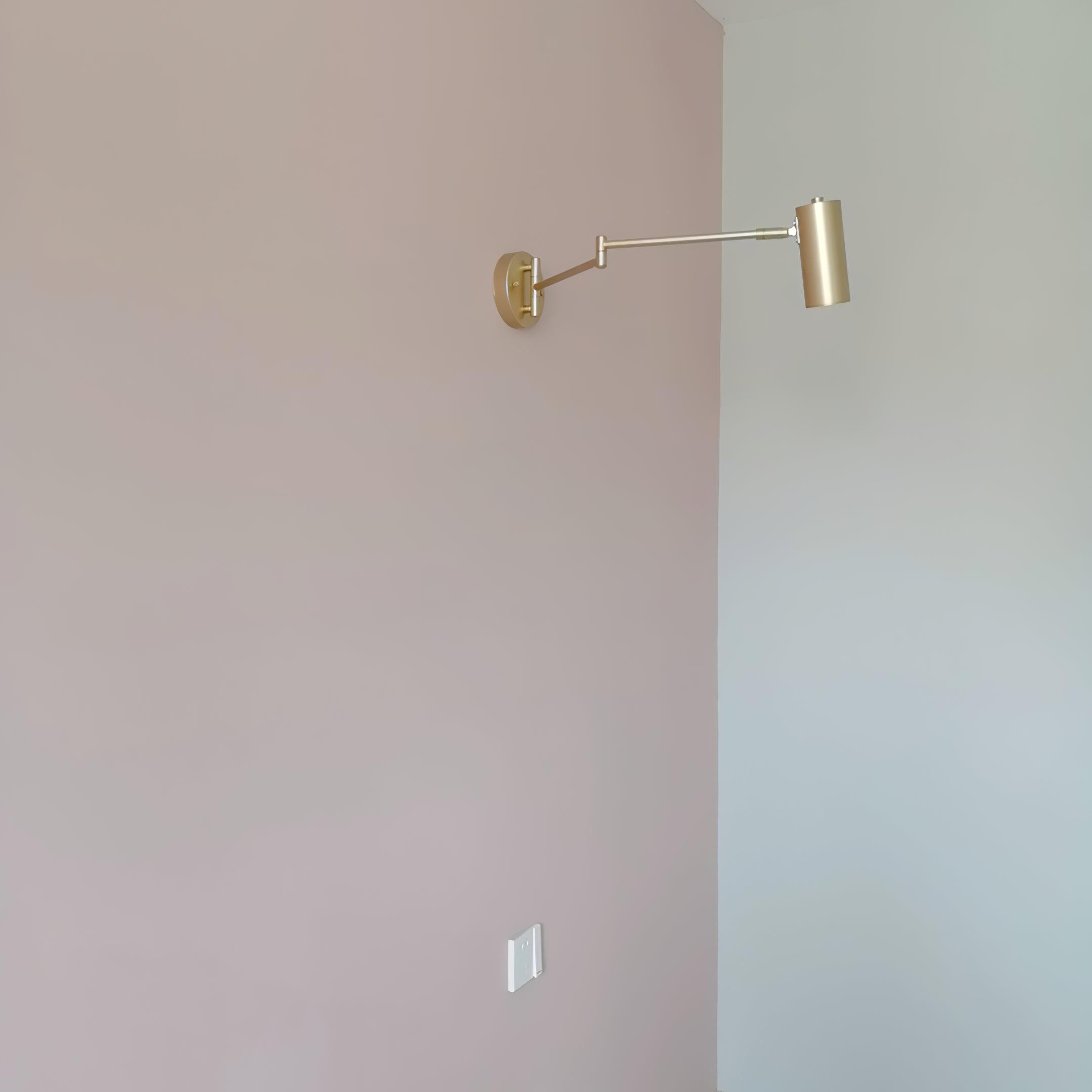 Lustra Applique Murale Laiton Bras Pivotant Réglable