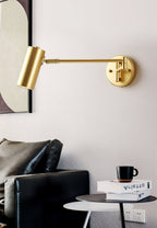 Lustra Applique Murale Laiton Bras Pivotant Réglable