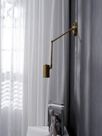 Lustra Applique Murale Laiton Bras Pivotant Réglable
