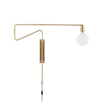 Elsoreth Modern Minimalist Swing Wall Lamp