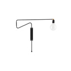 Elsoreth Modern Minimalist Swing Wall Lamp
