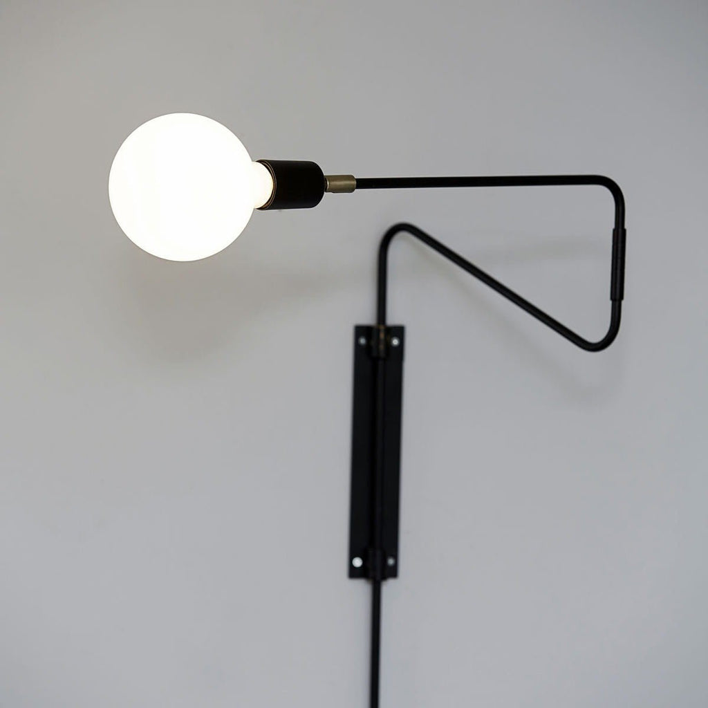 Elsoreth Modern Minimalist Swing Wall Lamp