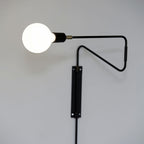 Elsoreth Modern Minimalist Swing Wall Lamp