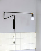 Elsoreth Modern Minimalist Swing Wall Lamp