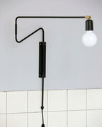 Elsoreth Modern Minimalist Swing Wall Lamp