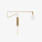 Elsoreth Modern Minimalist Swing Wall Lamp