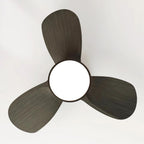 Plafonnier Ventilateur Ventra Moderne en Bois