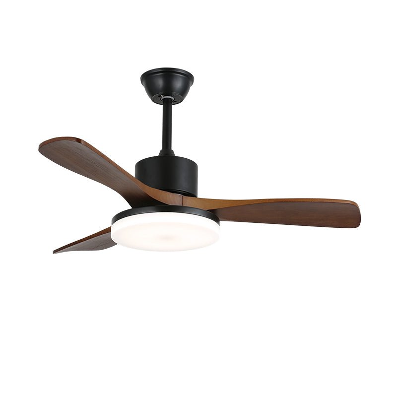 Plafonnier Ventilateur Darian Minimaliste en Bois