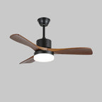 Plafonnier Ventilateur Darian Minimaliste en Bois