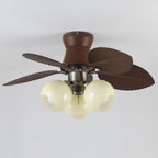 Plafonnier Ventilateur Walden Chêne avec Lumière