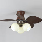 Plafonnier Ventilateur Walden Chêne avec Lumière