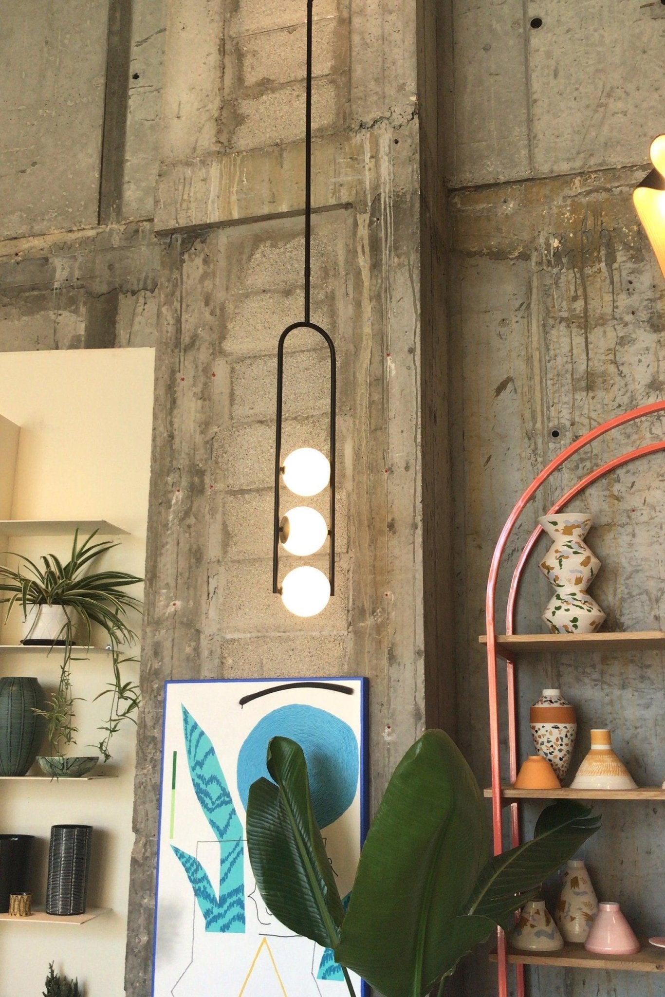 Evelaris Lustre Suspendu En Verre Art Nordique Minimaliste Moderne