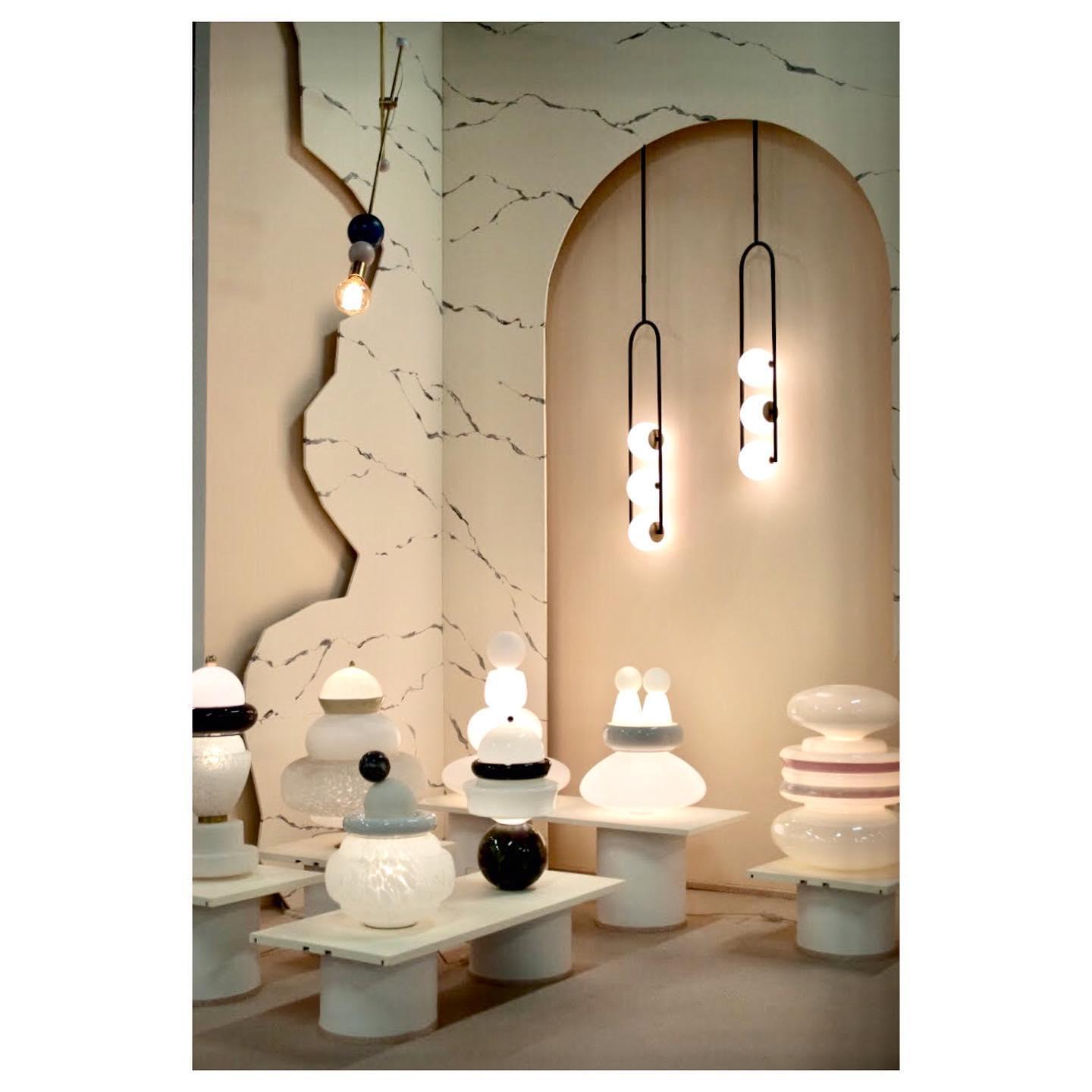 Evelaris Lustre Suspendu En Verre Art Nordique Minimaliste Moderne