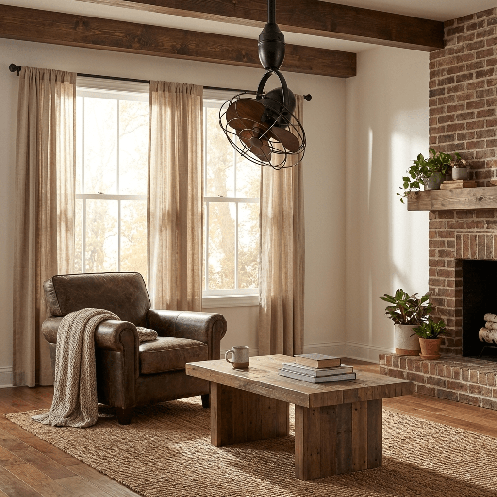 Ventilateur de Plafond Industriel Classique Winston