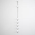Lustra Applique Murale Sphères Verticales Laiton