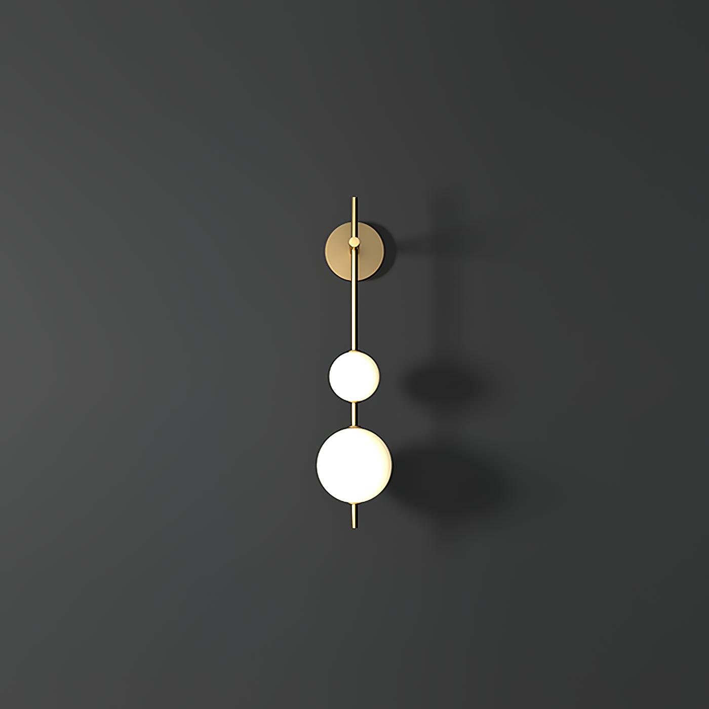Lustra Applique Murale Globe Vertical Minimaliste